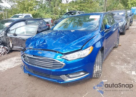 2018 Ford Fusion S из США, поврежденный, VIN 3FA6P0G77JR280614